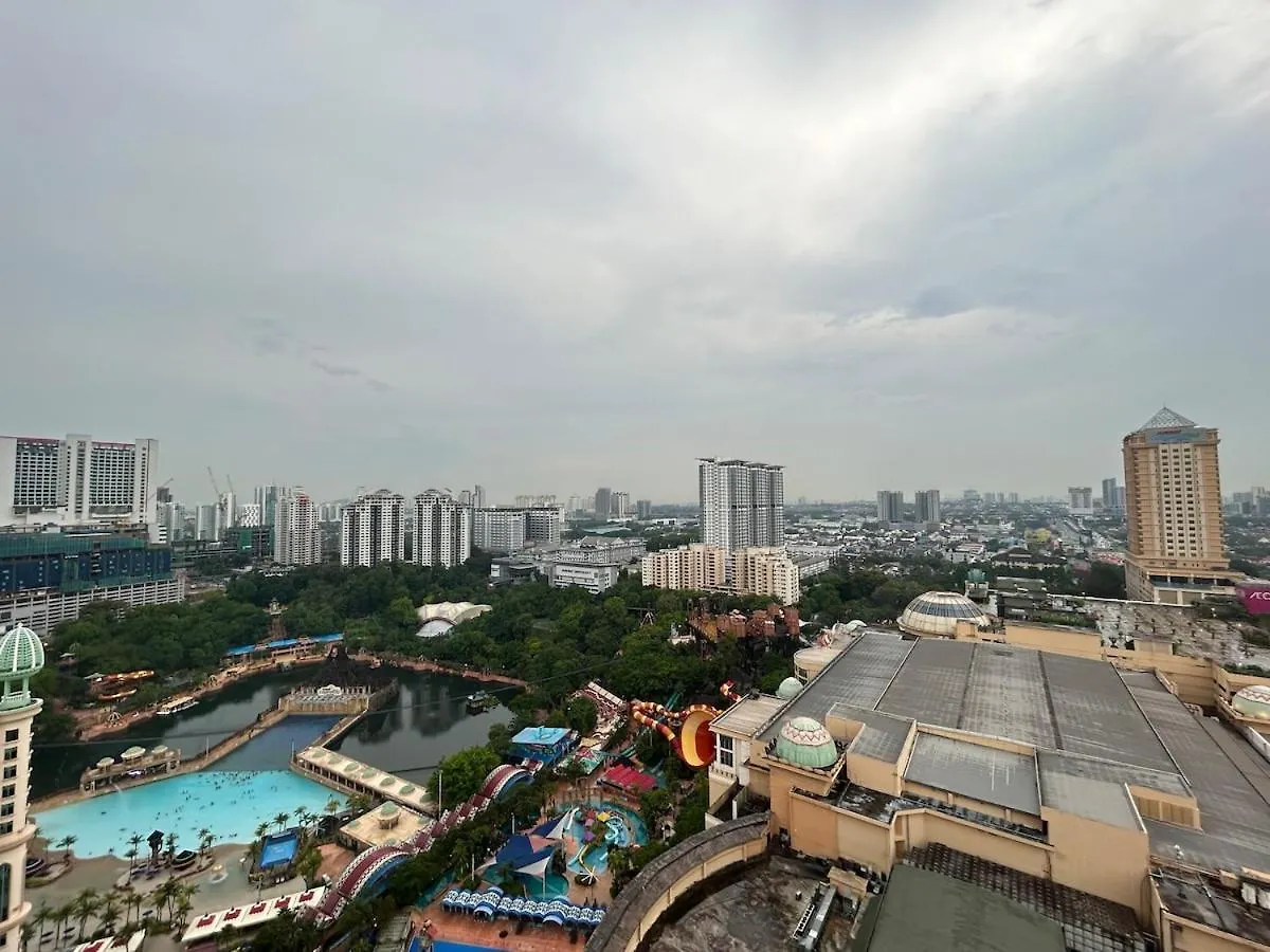 公寓 Sunwaylagoonfamilysuite2-3Pax 八打灵再也
